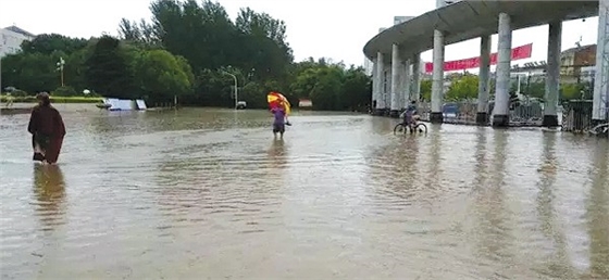 山東大暴雨，羅德移動泵車隨時待命